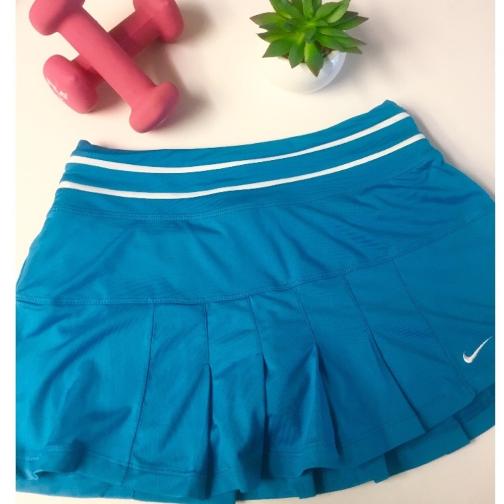 Nike Aqua Colored Tennis Skirt